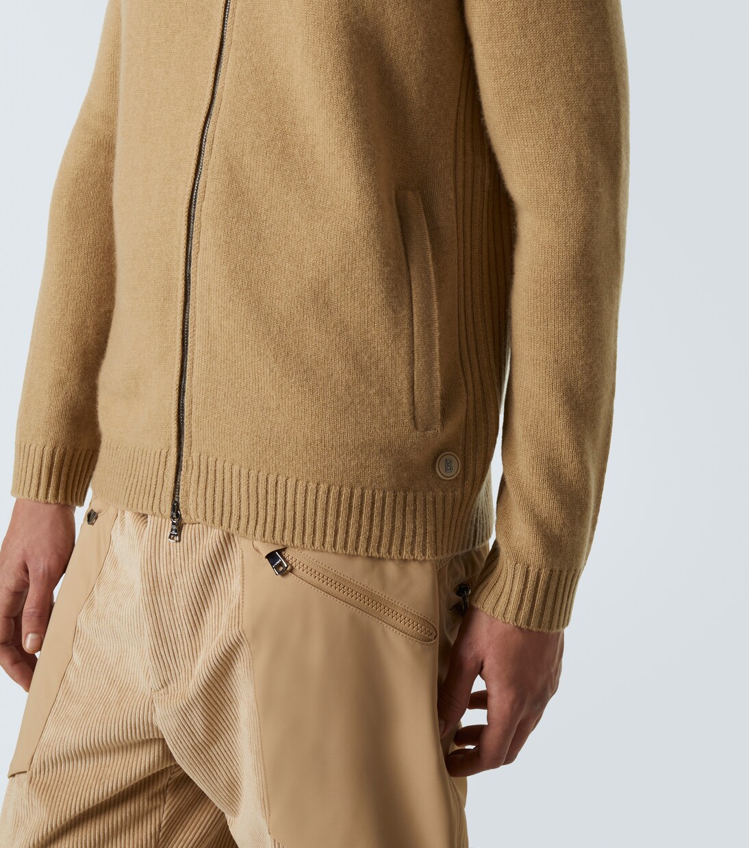 Dexter wool and cashmere zip-up sweater | Bogner