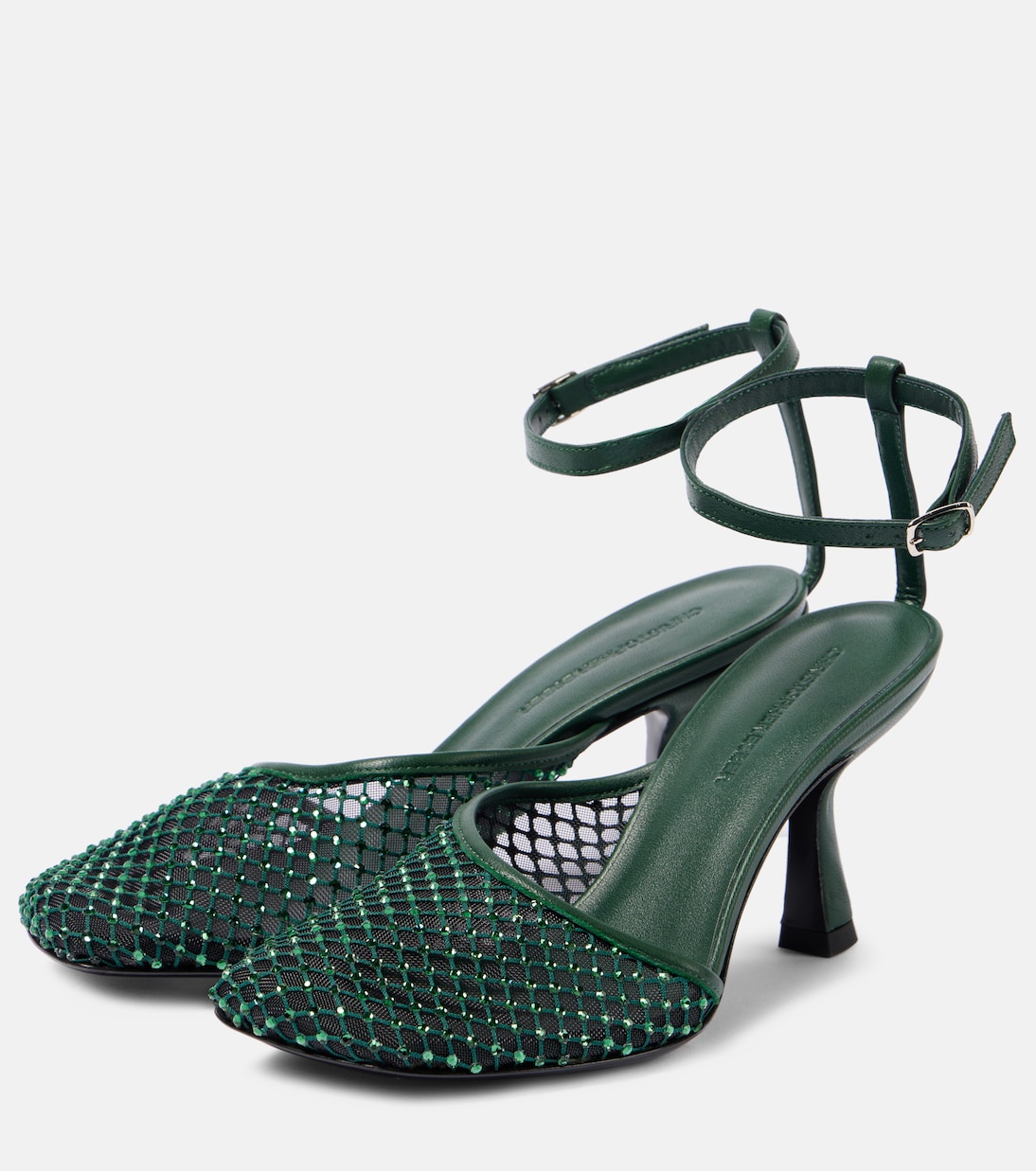 Minette 80 crystal-embellished pumps | Christopher Esber