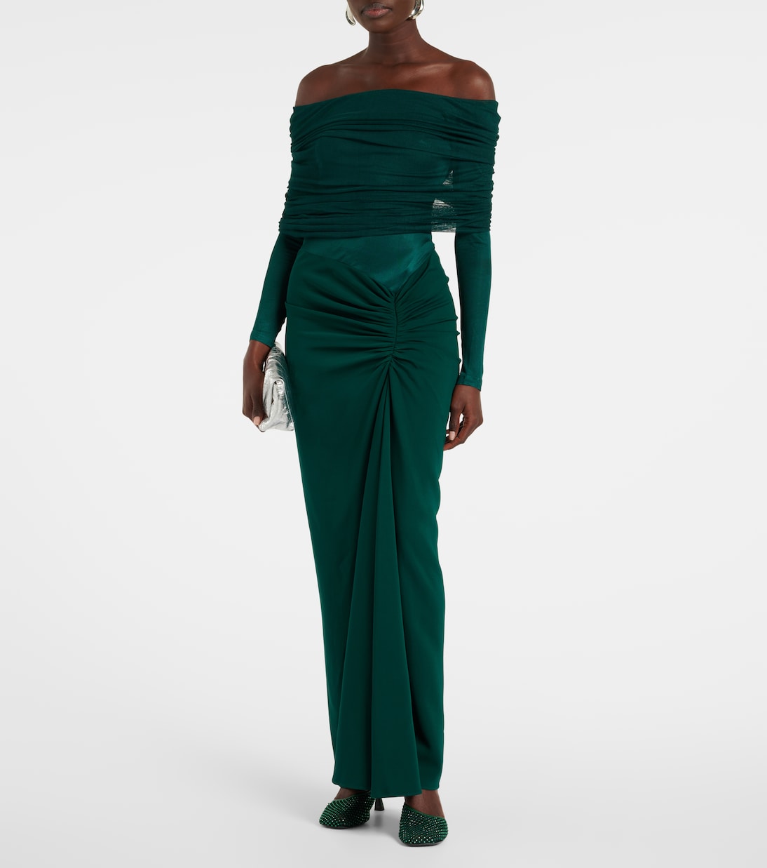 Minette 80 crystal-embellished pumps | Christopher Esber