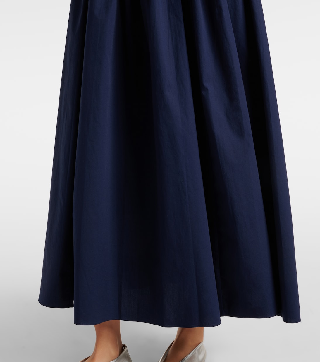 Dena cotton midi dress  | Staud