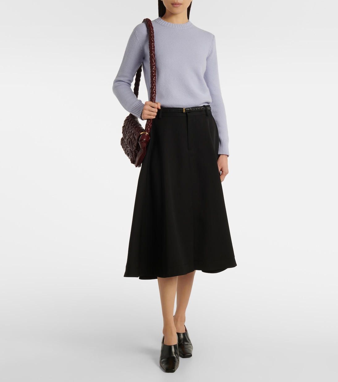 Kalimero Città Small leather shoulder bag | Bottega Veneta