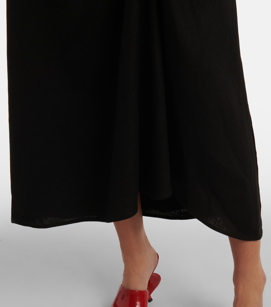 Midirock Dorian aus einem Leinengemisch | SIR