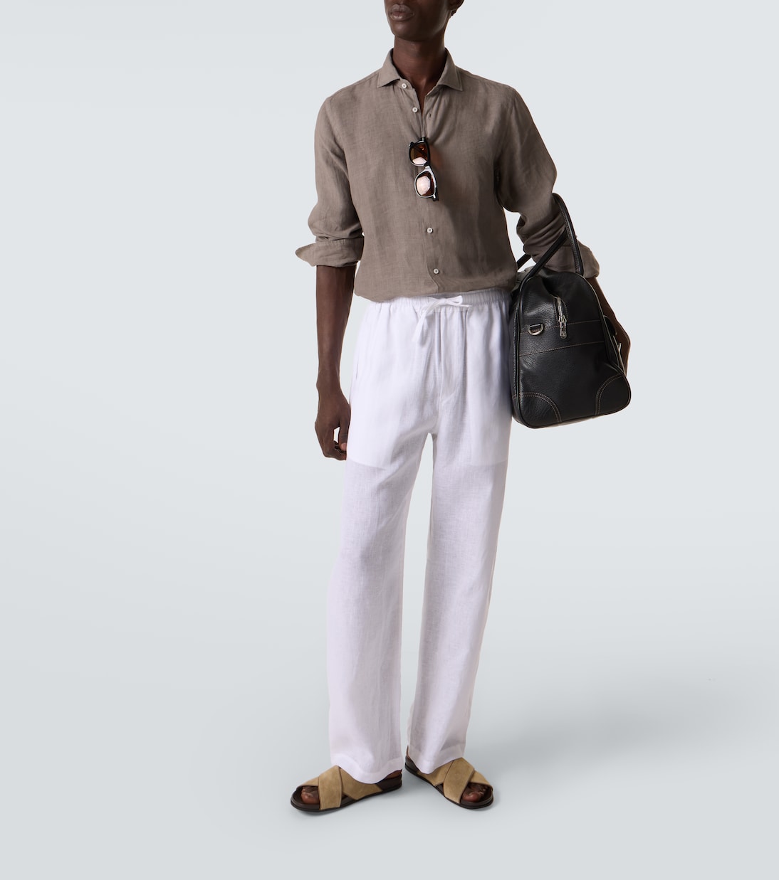 Chiltern suede slides | Manolo Blahnik