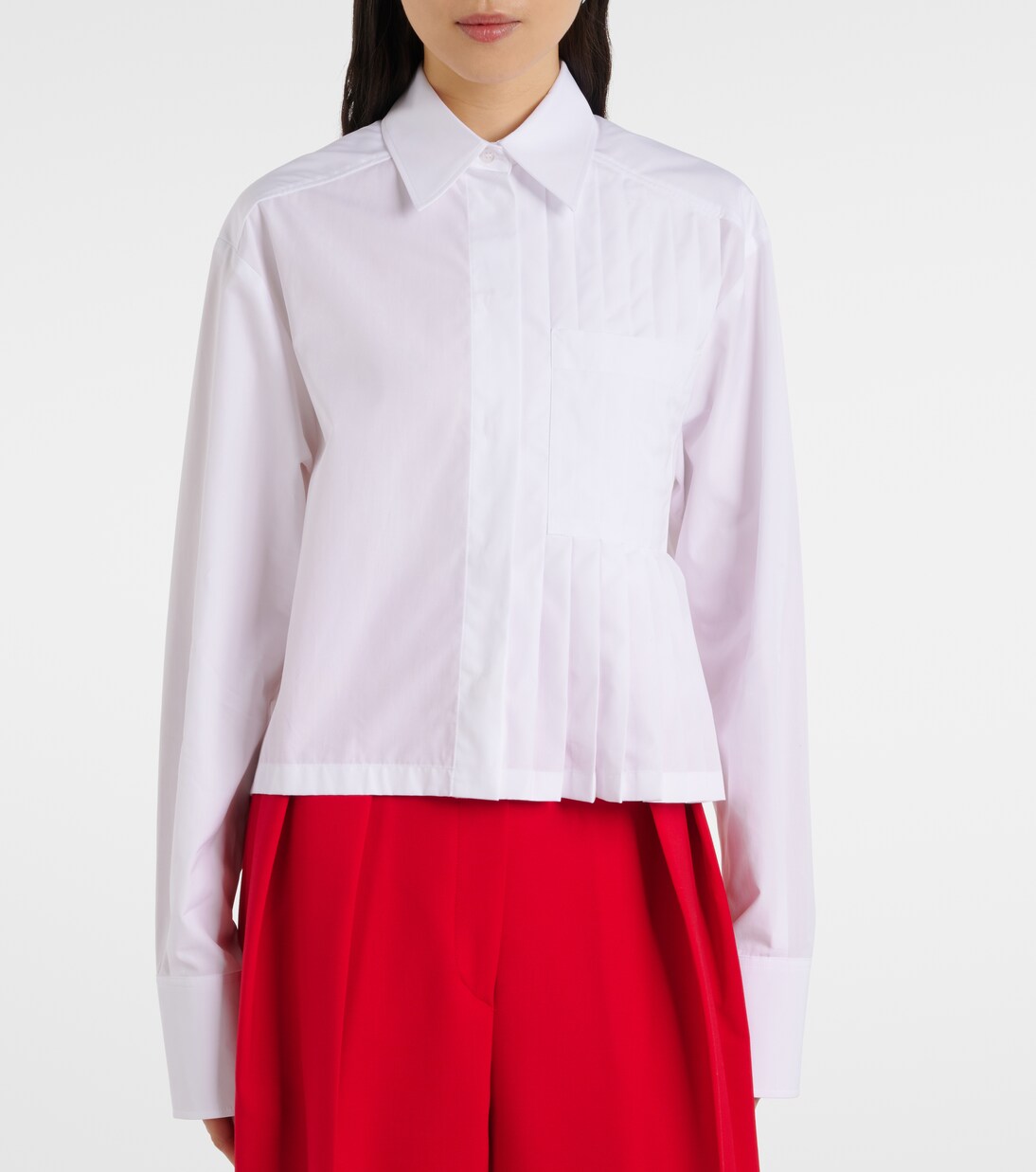 Deborah cotton poplin shirt | Sportmax