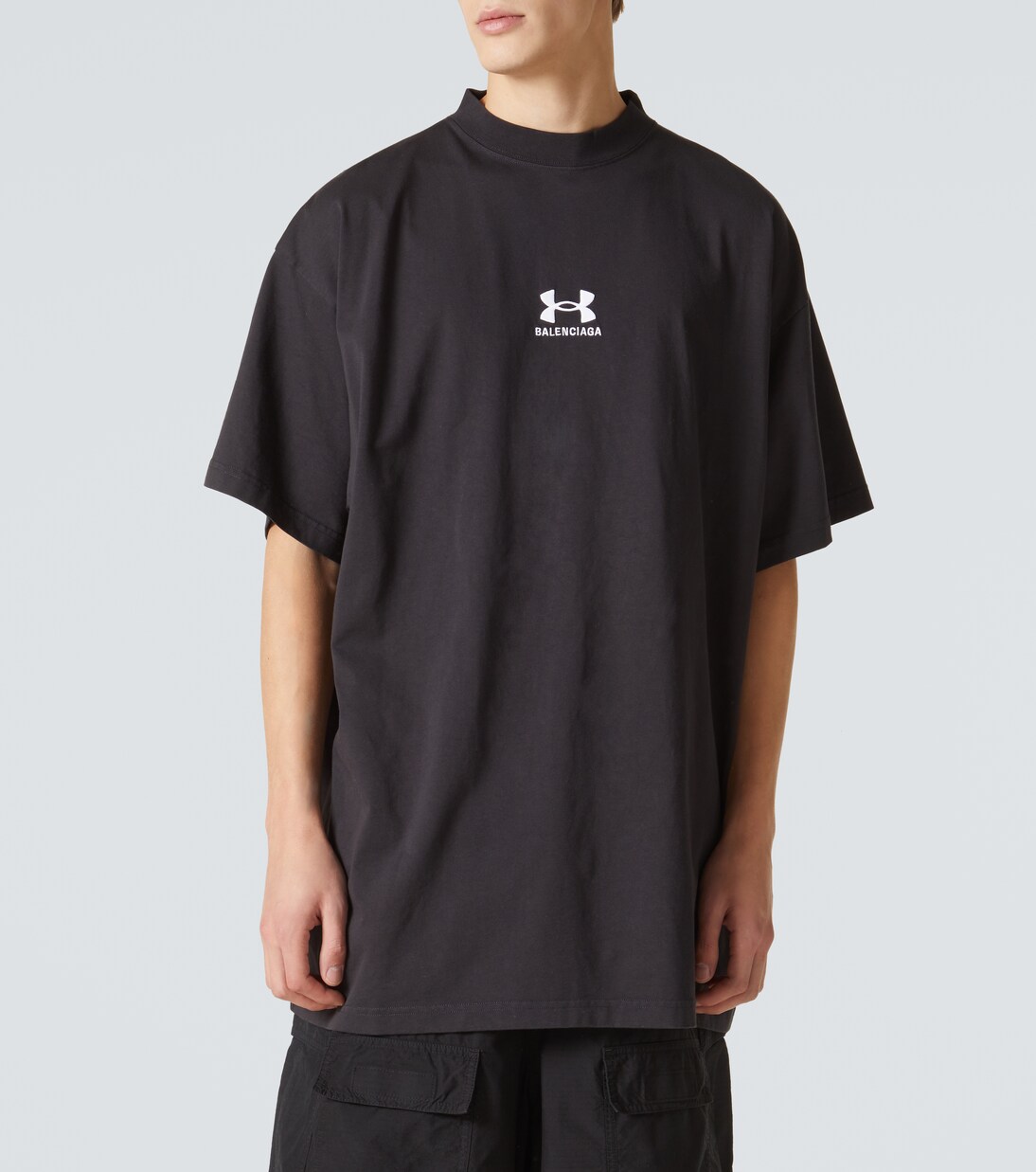 x Under Armour oversized cotton T-shirt | Balenciaga