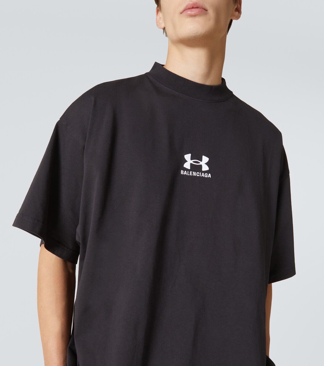 x Under Armour oversized cotton T-shirt | Balenciaga