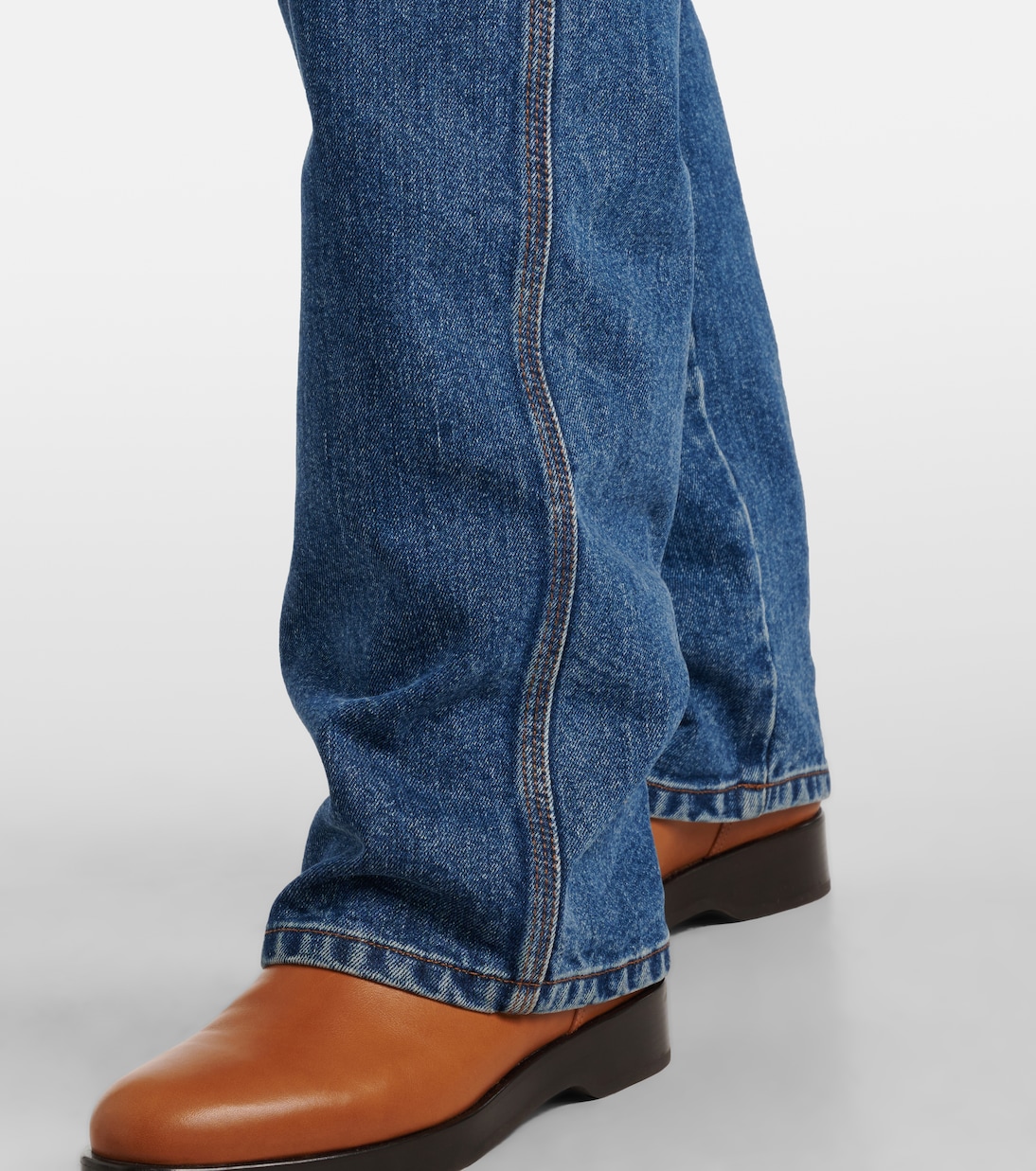 Jeans regular Etienne a vita alta | Loro Piana