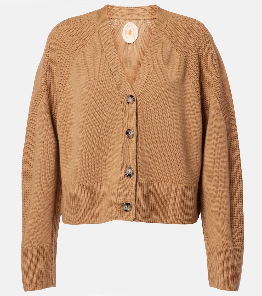 Wool and cashmere cardigan | Jardin des Orangers
