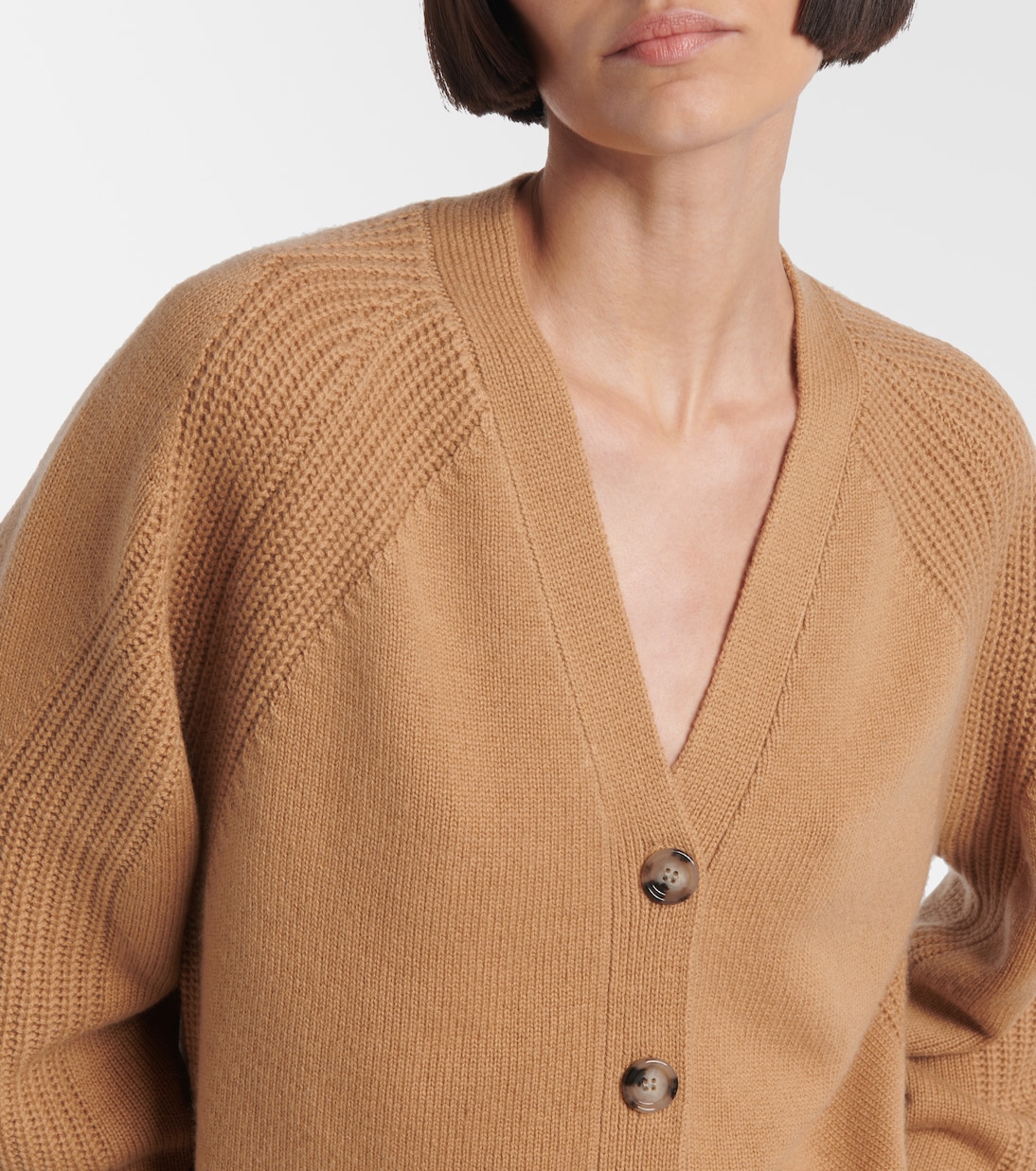 Wool and cashmere cardigan | Jardin des Orangers