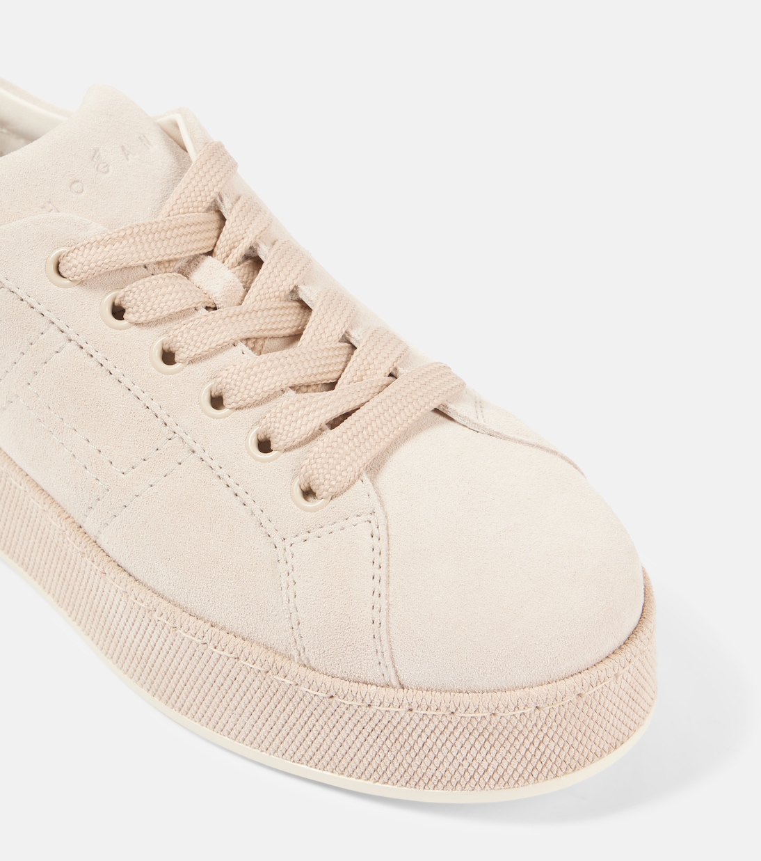 Plateau-Sneakers H681 aus Veloursleder | Hogan