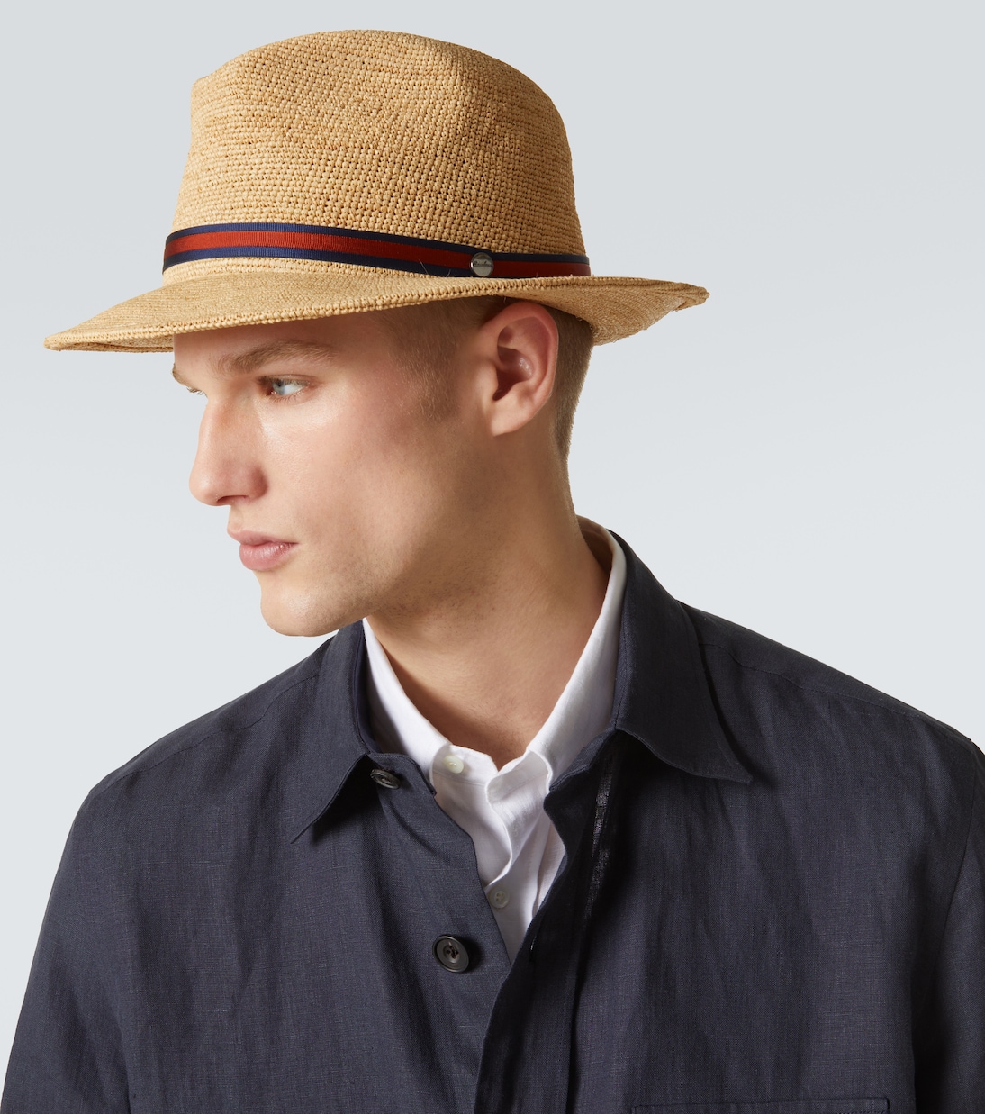 Argentina crochet straw Panama hat | Borsalino