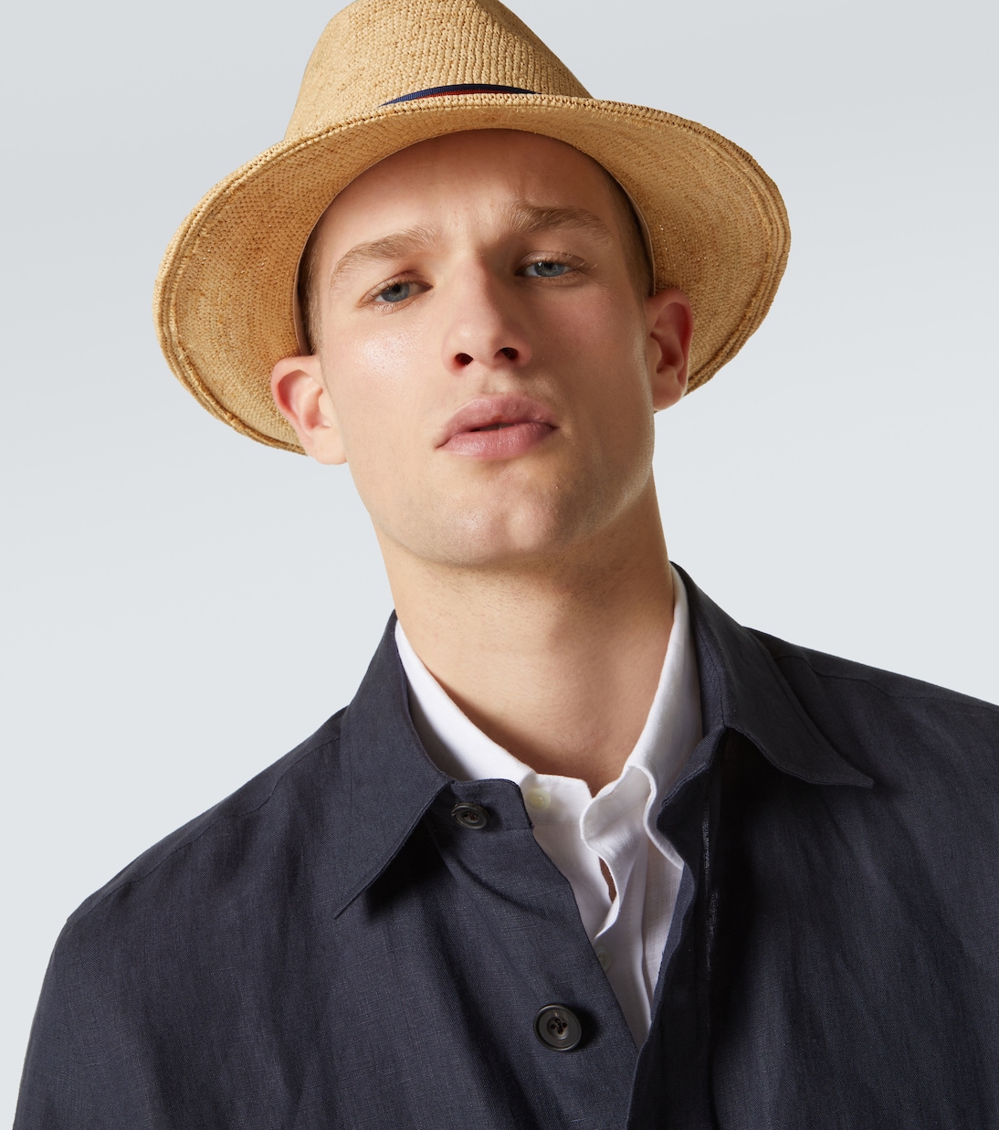 Argentina crochet straw Panama hat | Borsalino