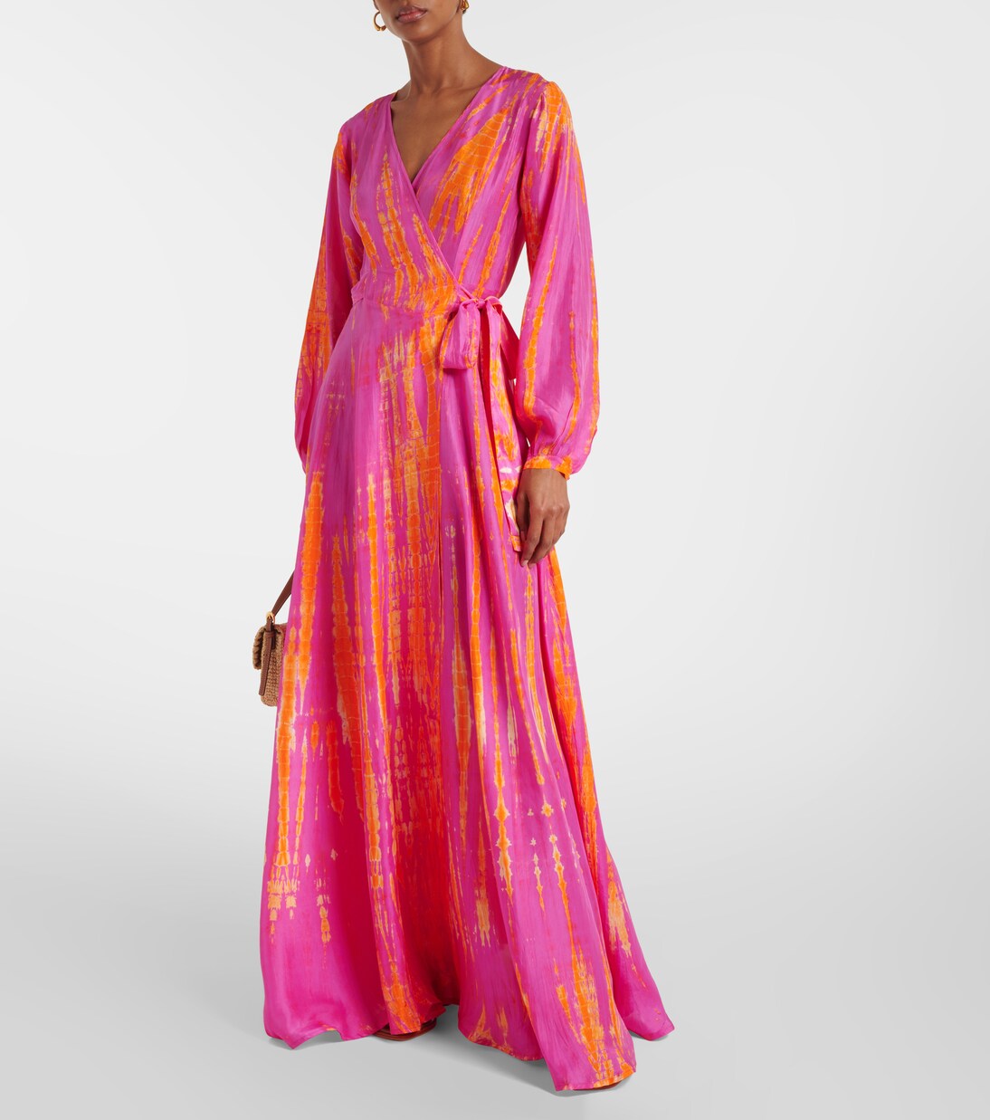 Maxikleid aus Seide | Anna Kosturova