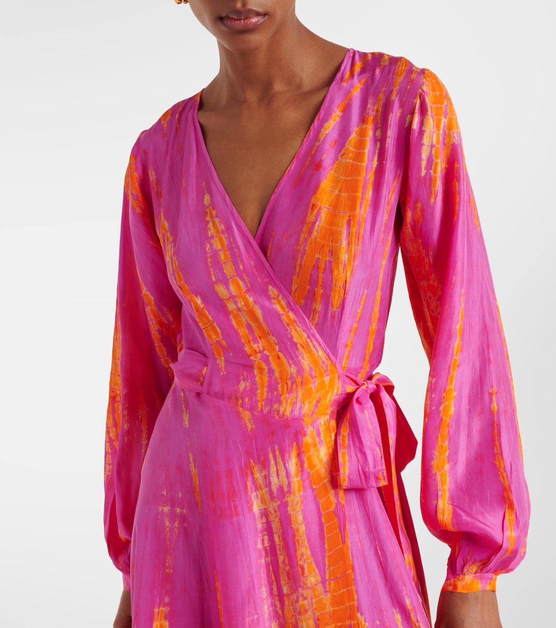 Maxikleid aus Seide | Anna Kosturova