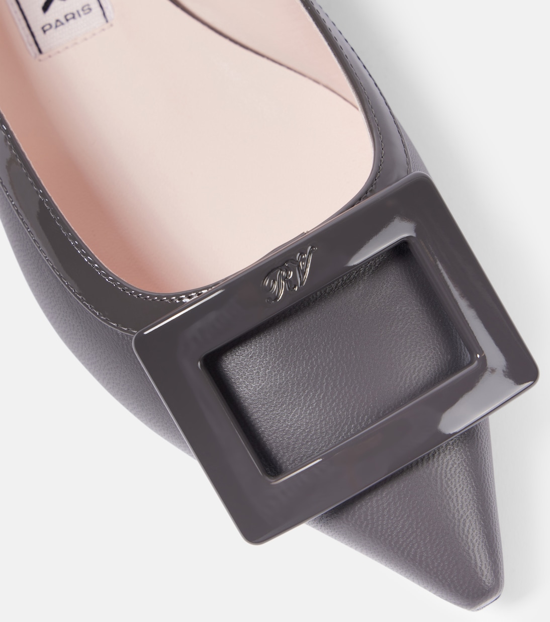Gommettine leather ballet flats | Roger Vivier