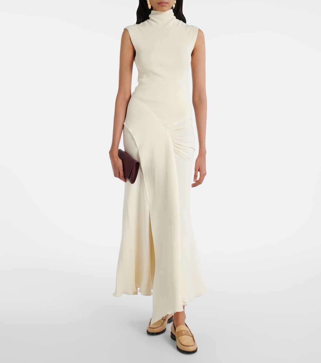 Mocassins en cuir embossé | Victoria Beckham