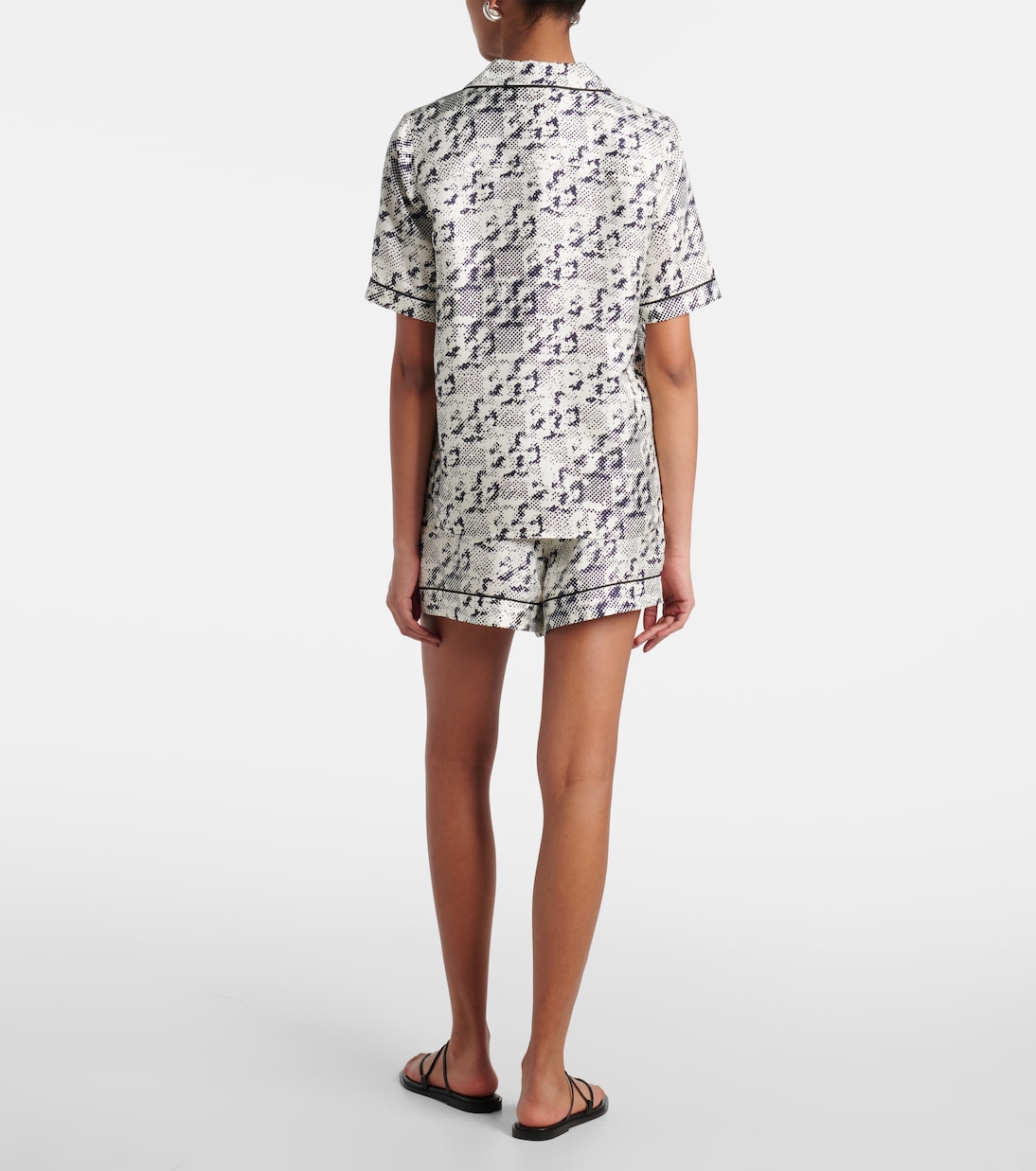 Bedrucktes Hemd aus Seide | Tory Burch