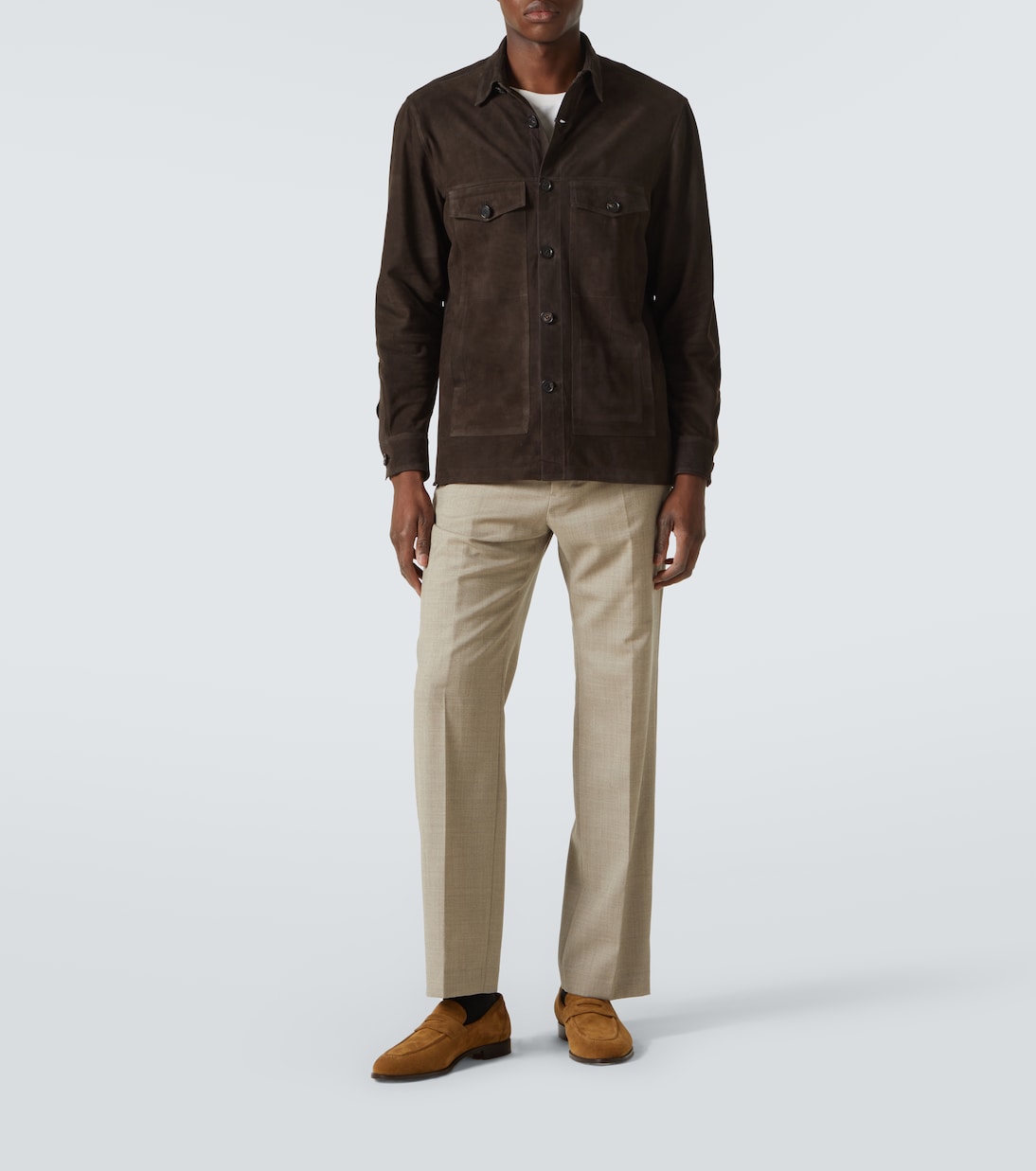 Suede field jacket | Thom Sweeney
