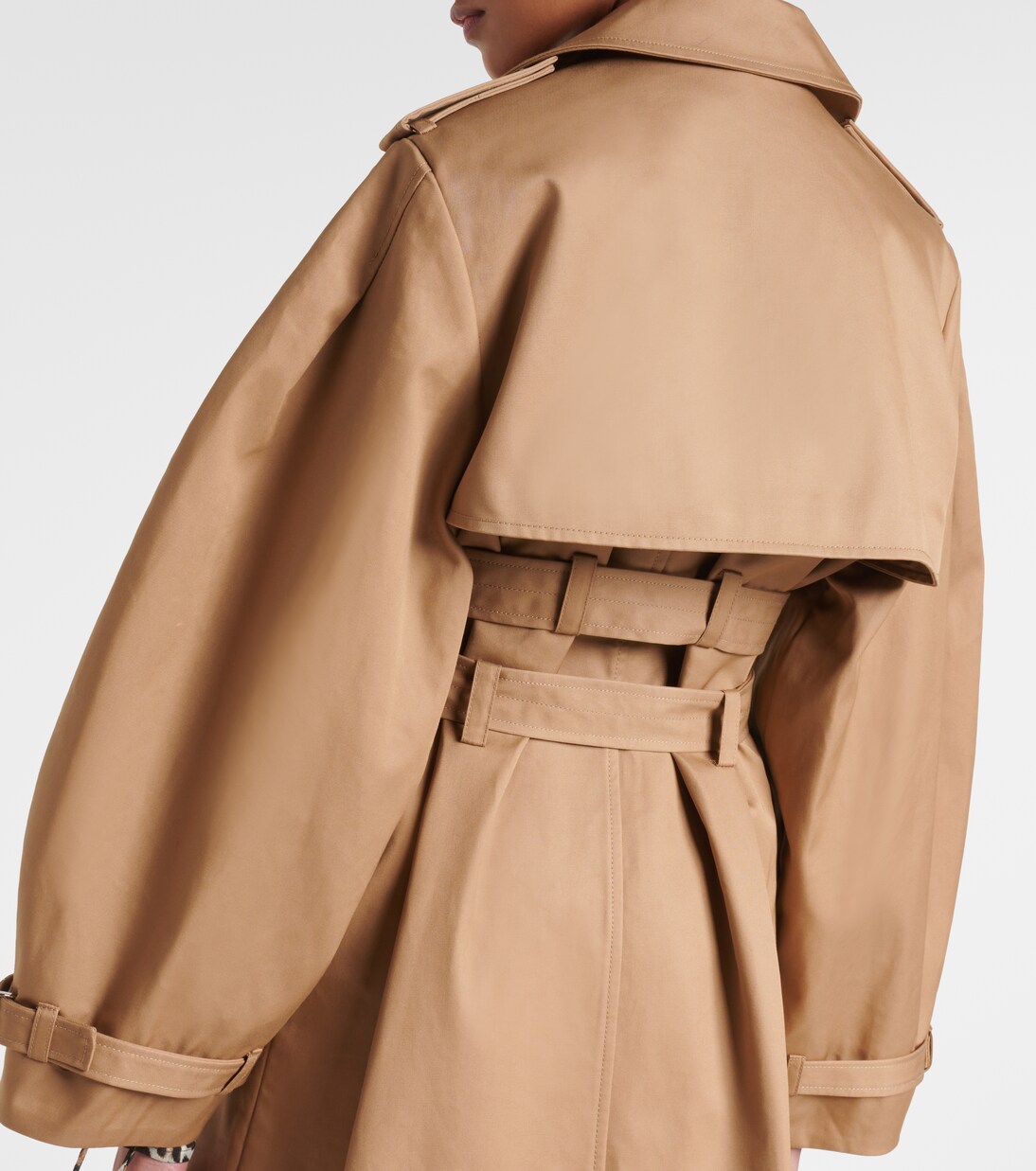 Cotton trench coat | Ganni