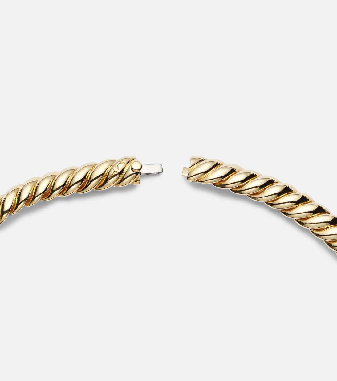 Choker Sculpted Cable en or 18 ct | David Yurman