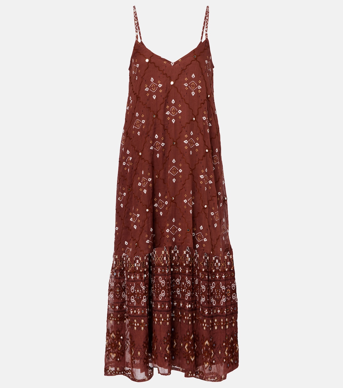 Robe imprimée en coton | Juliet Dunn