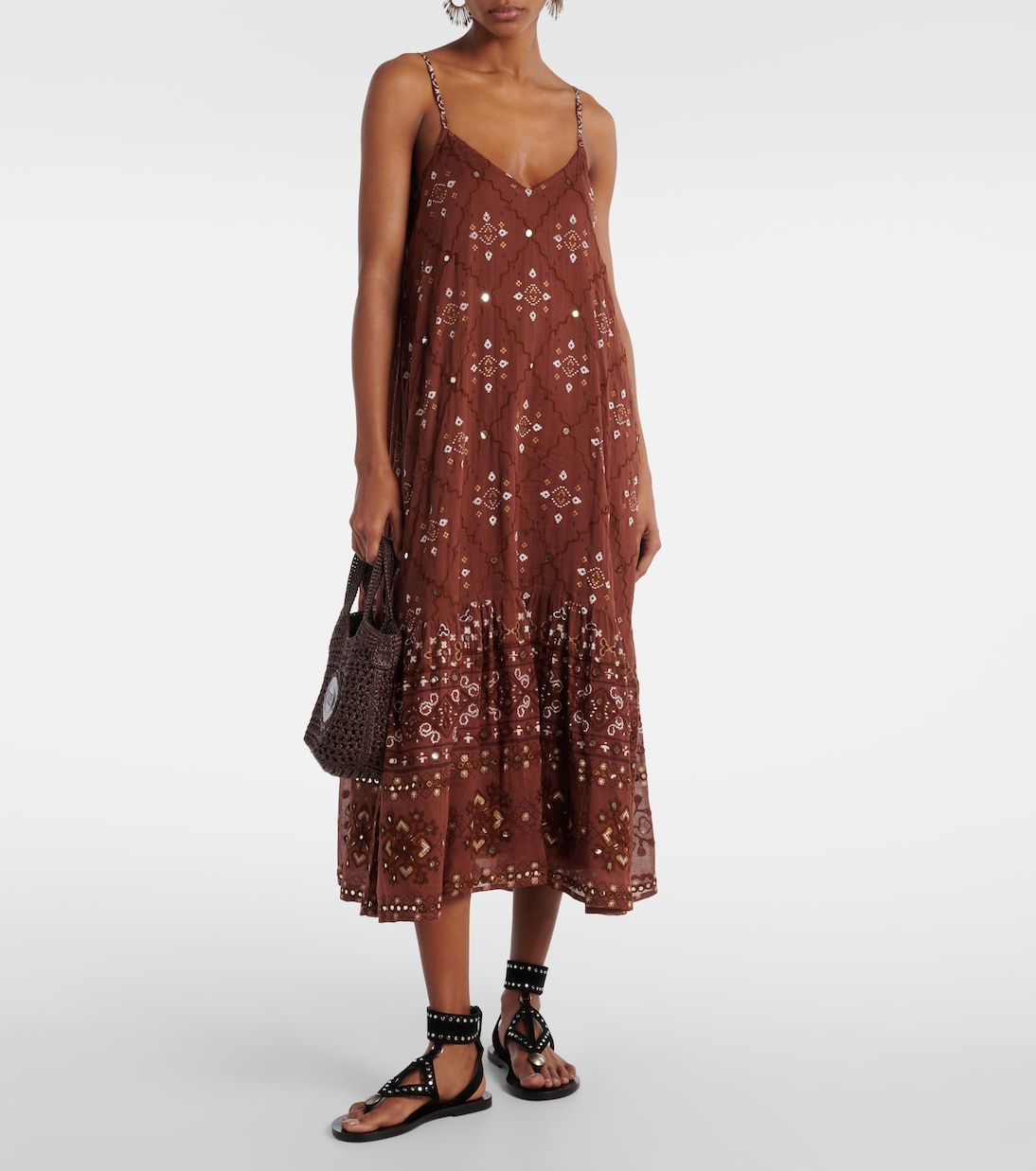 Robe imprimée en coton | Juliet Dunn