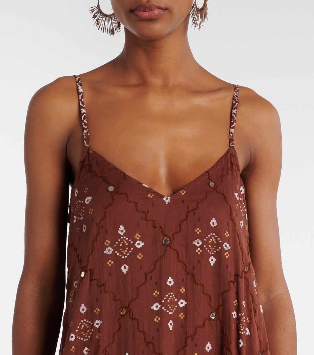 Robe imprimée en coton | Juliet Dunn