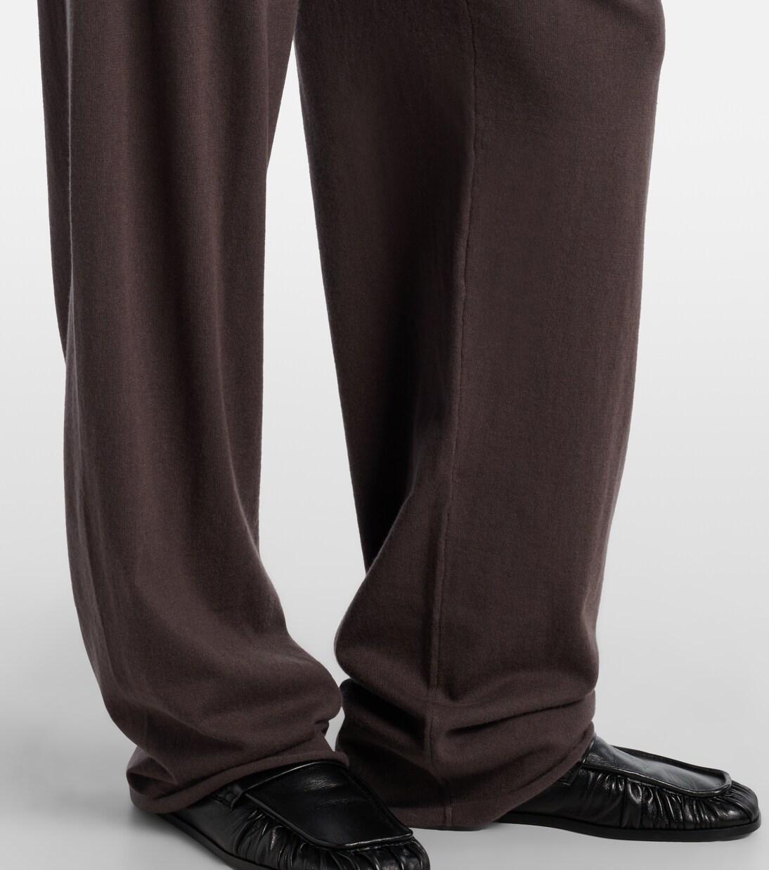 N°353 Relax cotton and cashmere wide-leg pants | Extreme Cashmere
