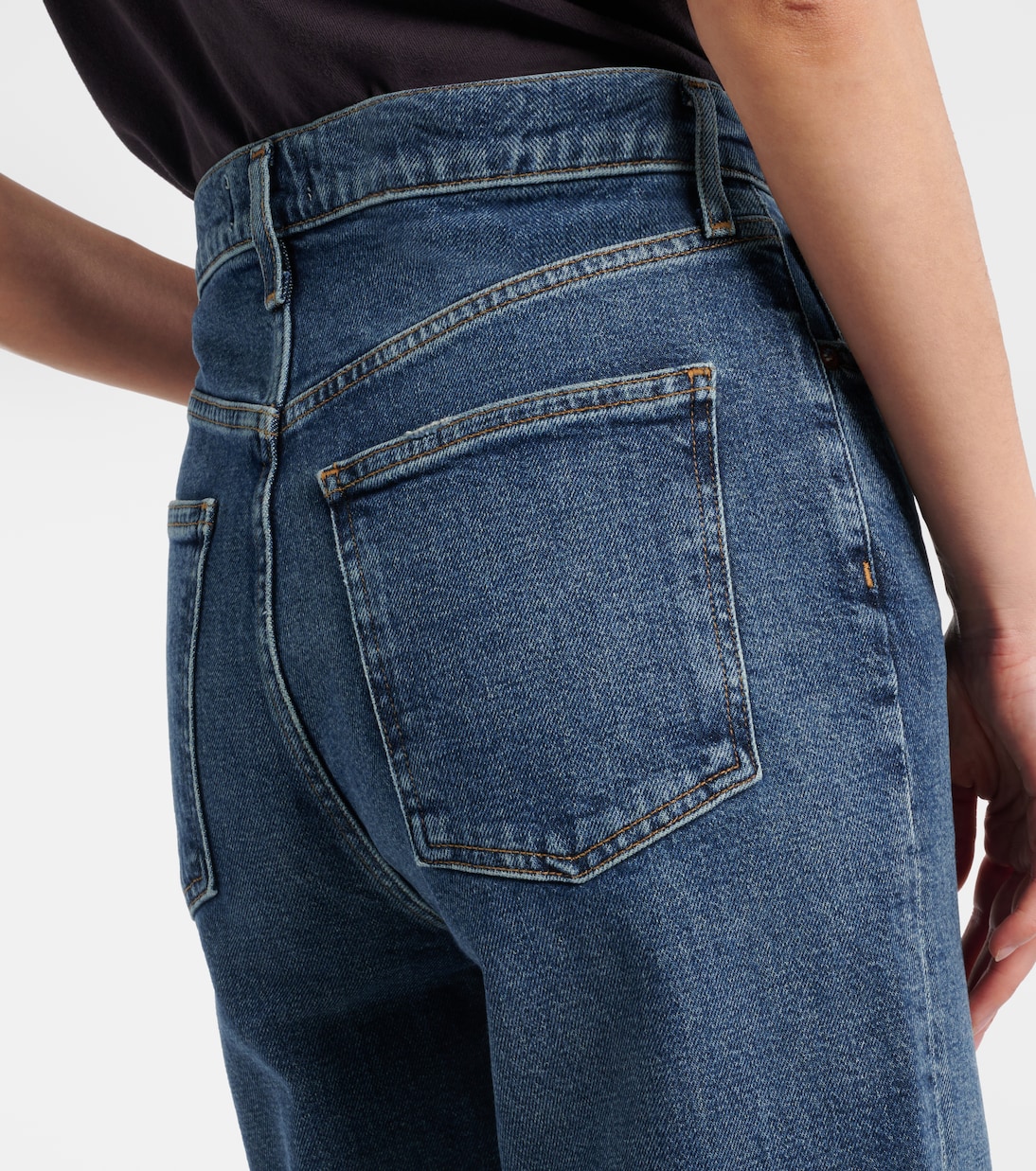 Straight Jeans '90s Pinch Waist Crop | Agolde