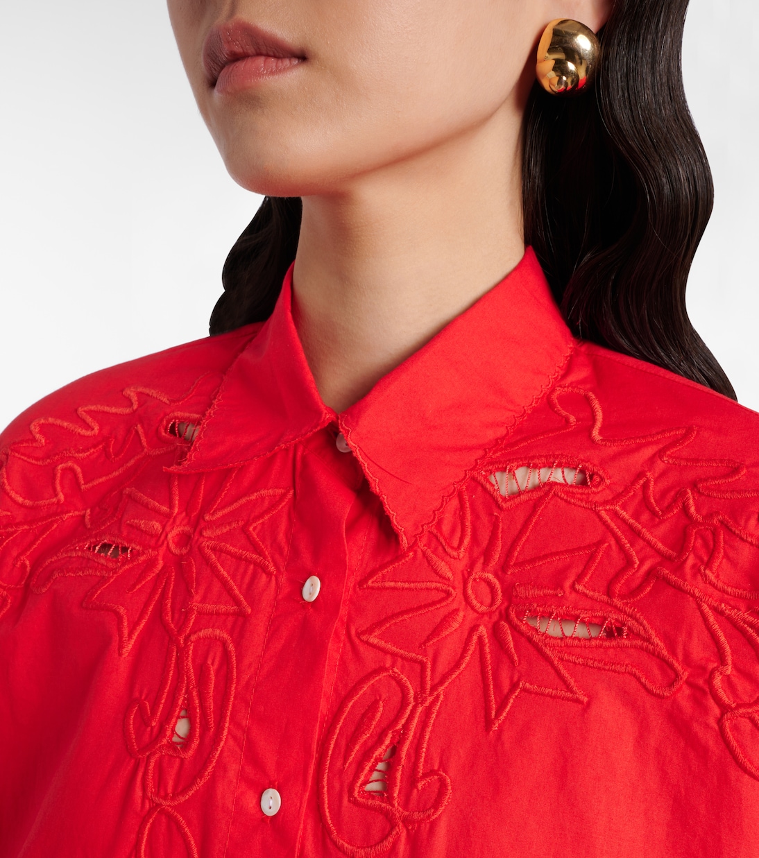 Hemd aus Baumwollpopeline | Juliet Dunn