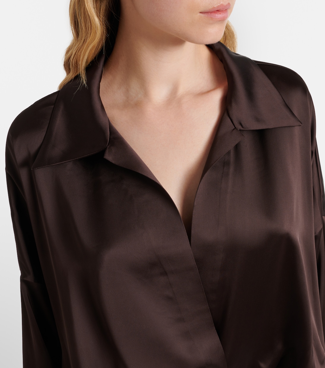 Satin bodysuit | Norma Kamali