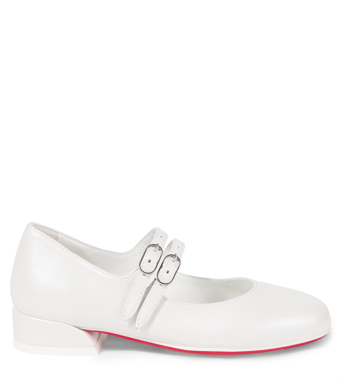 Mary-Jane-Ballerinas Jane Fille aus Leder | Christian Louboutin Kids