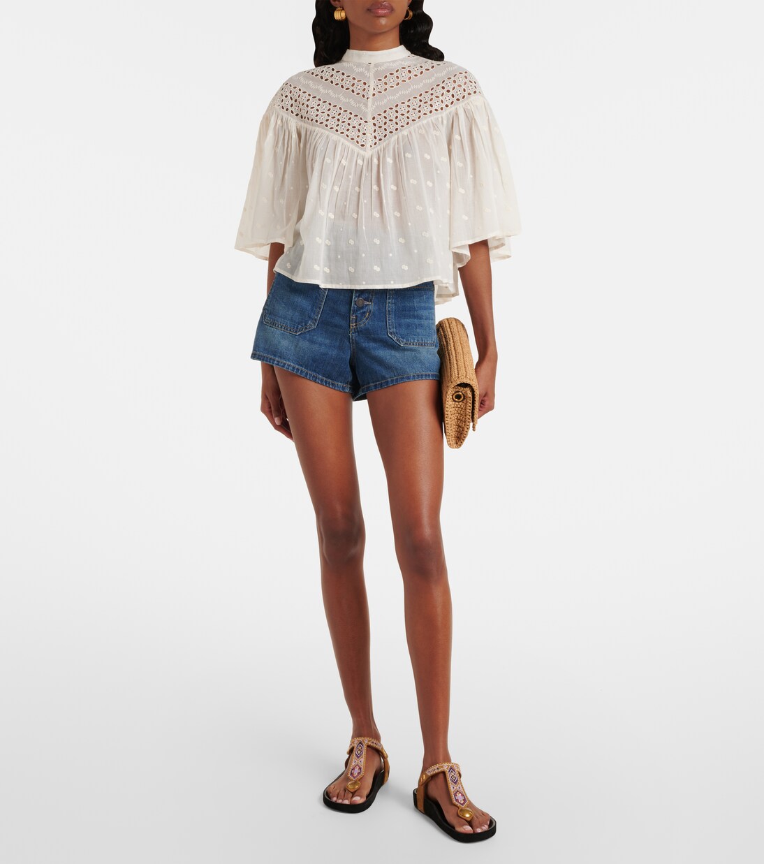 Top Mikki aus Baumwoll-Voile | Nili Lotan