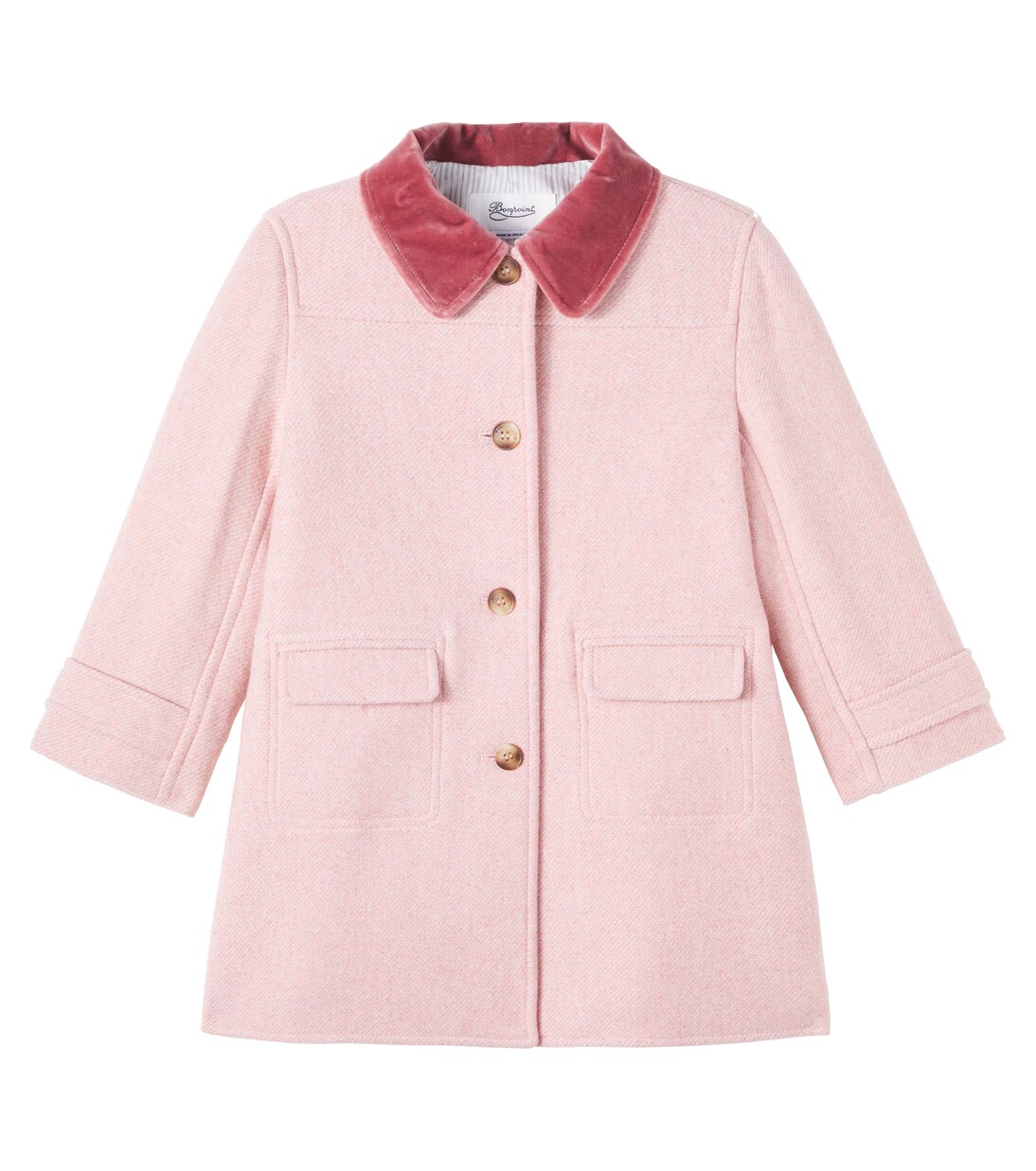 Jaida wool-blend coat | Bonpoint