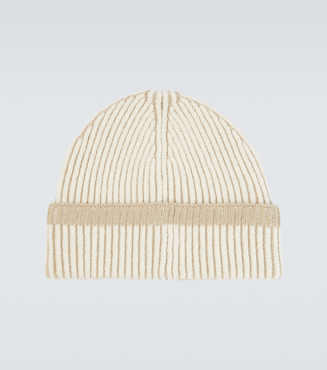Compass ribbed-knit beanie | Stone Island