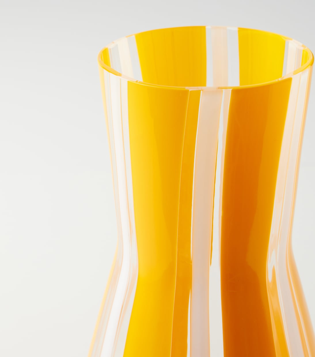 Striped glass vessel | Dolce&Gabbana Casa