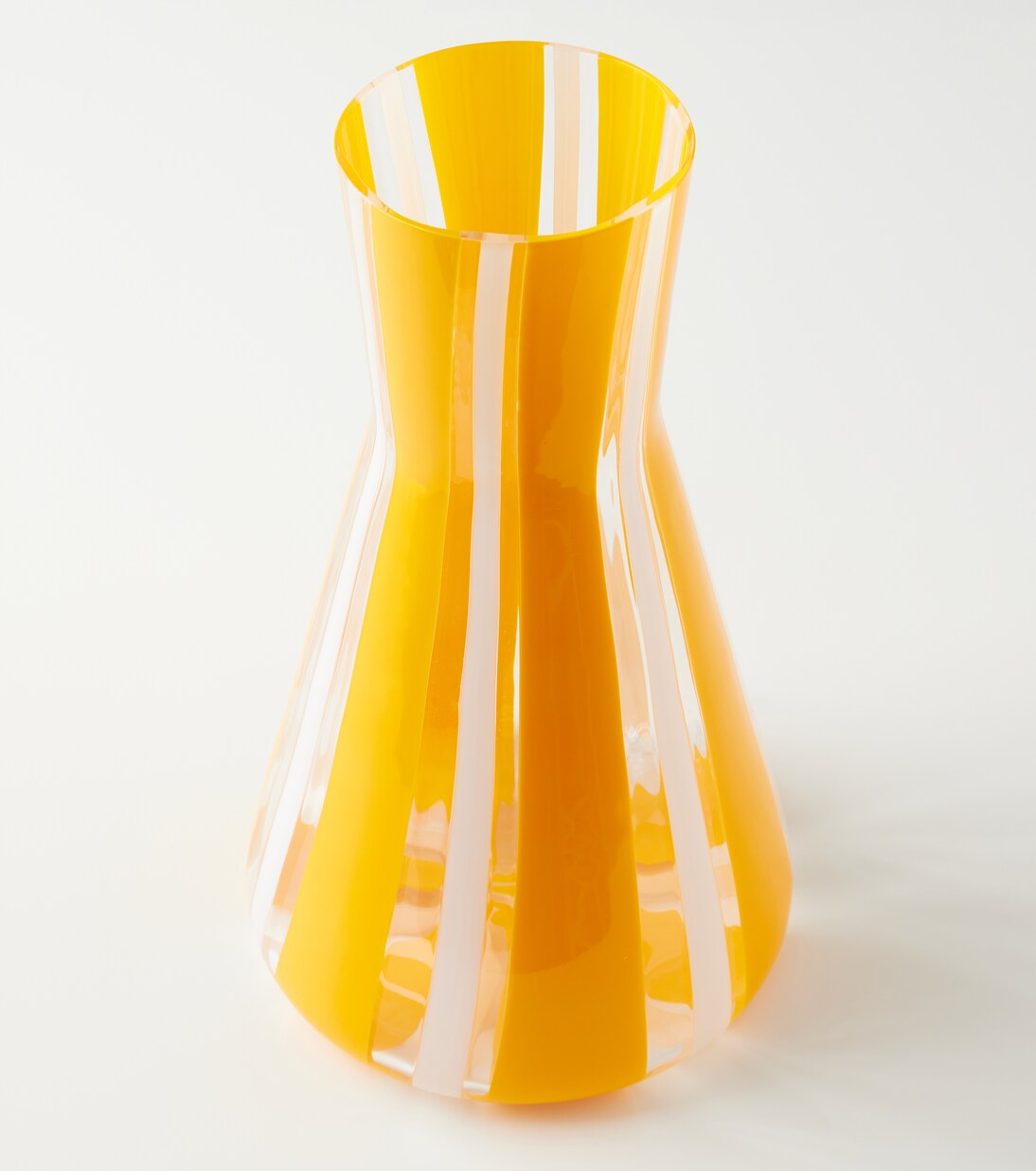 Striped glass vessel | Dolce&Gabbana Casa