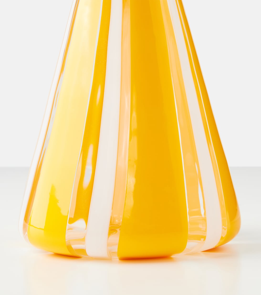 Striped glass vessel | Dolce&Gabbana Casa