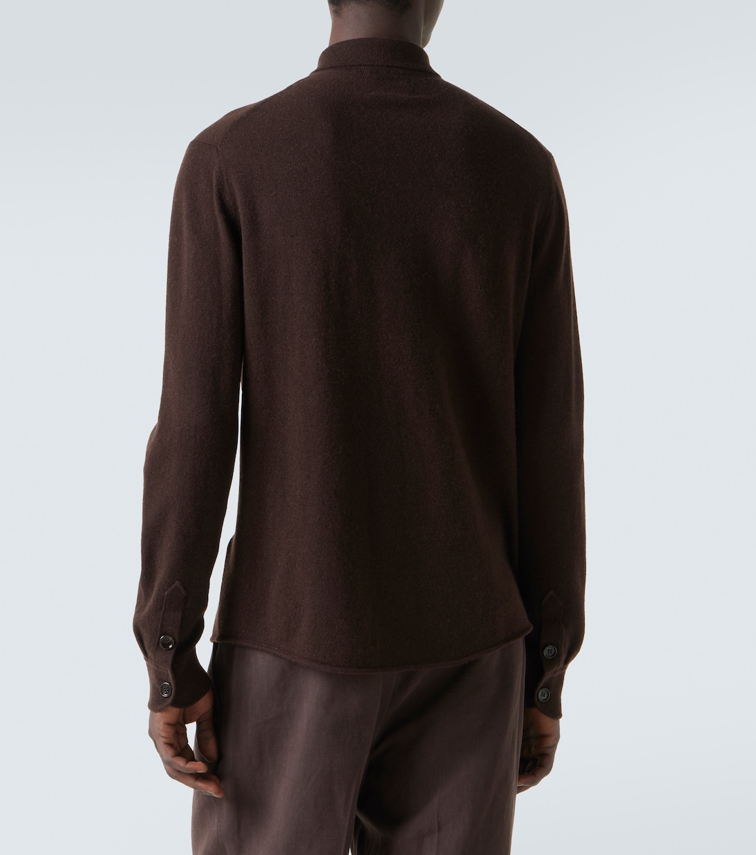 Wool and cashmere overshirt | Allude