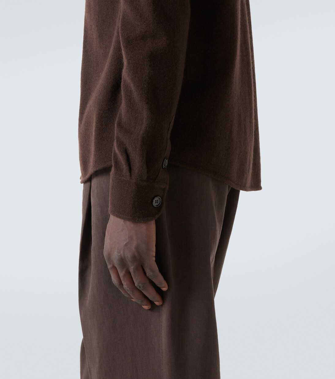 Wool and cashmere overshirt | Allude