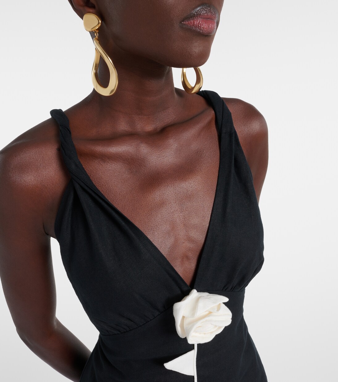 Robe en lin mélangé à fleurs | Farm Rio