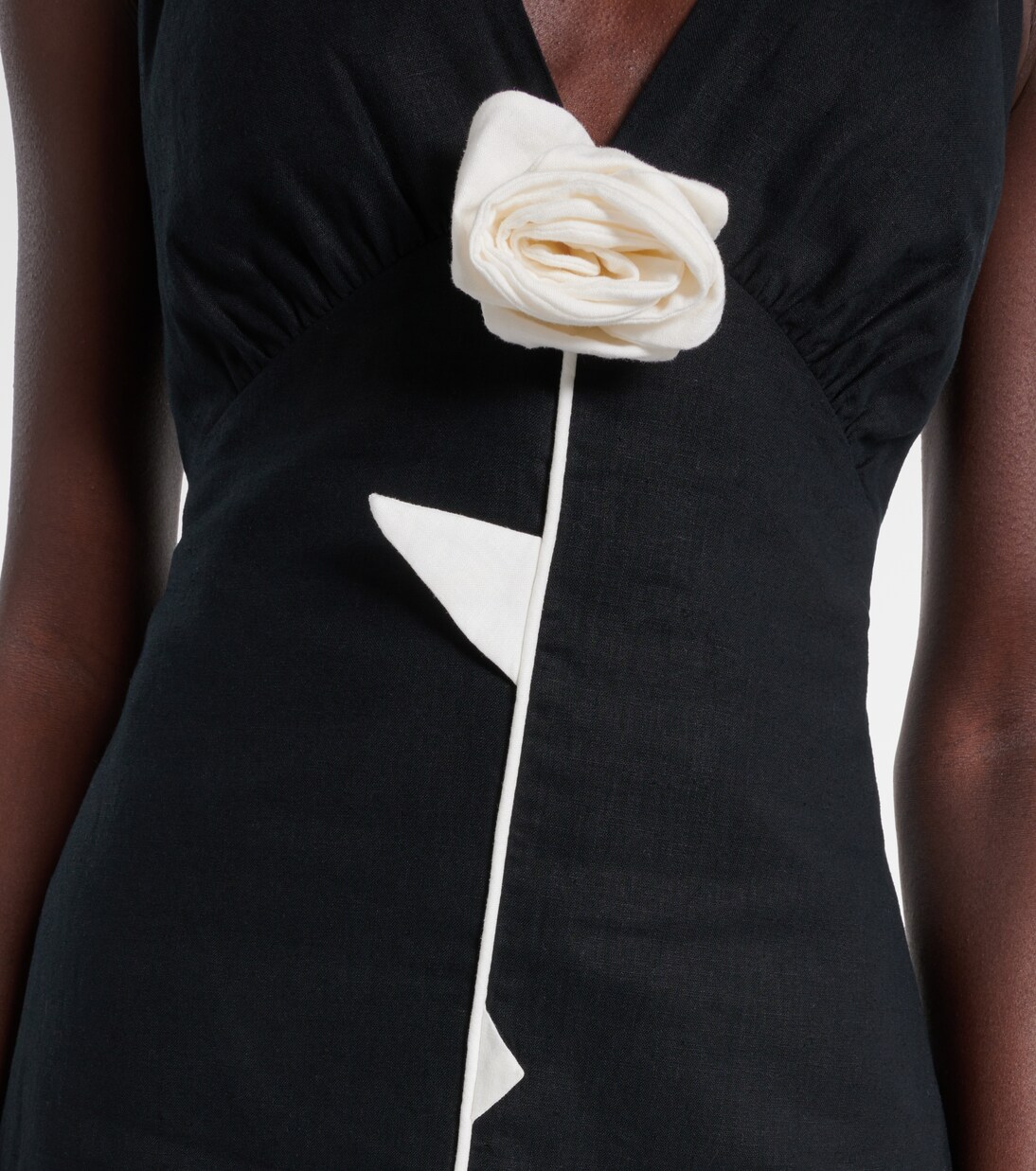 Robe en lin mélangé à fleurs | Farm Rio