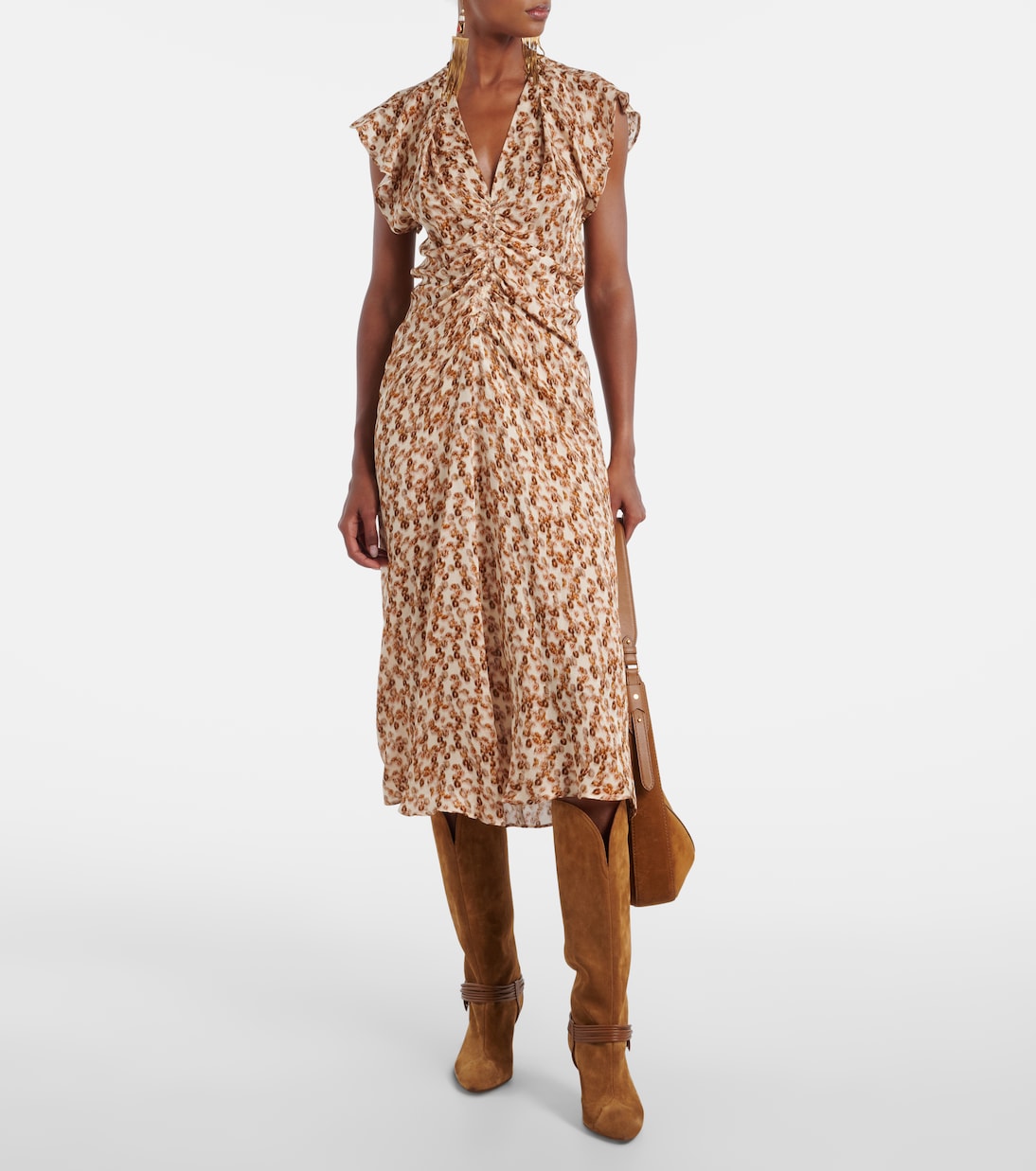 Midikleid Lyndsay aus Jacquard | Isabel Marant