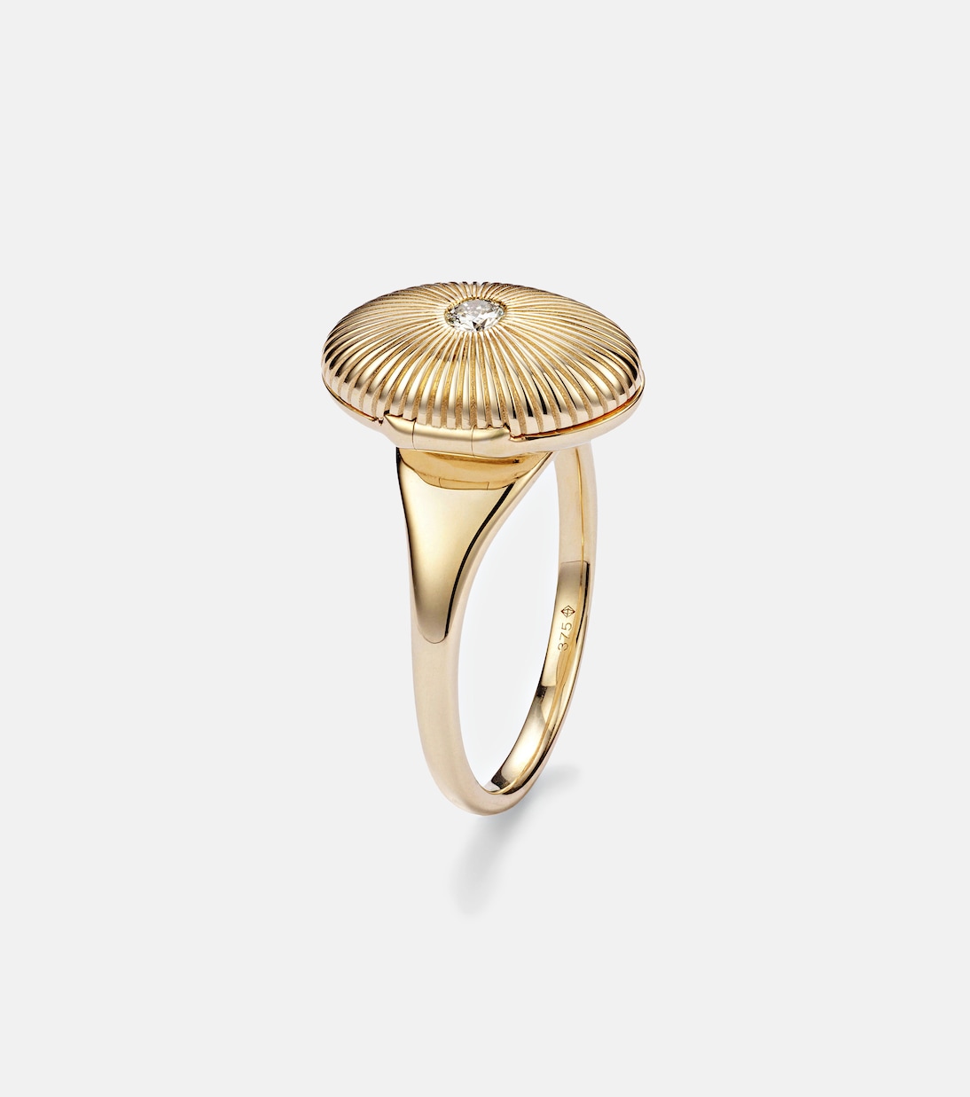 Bague en or 9 ct et diamant | Persée