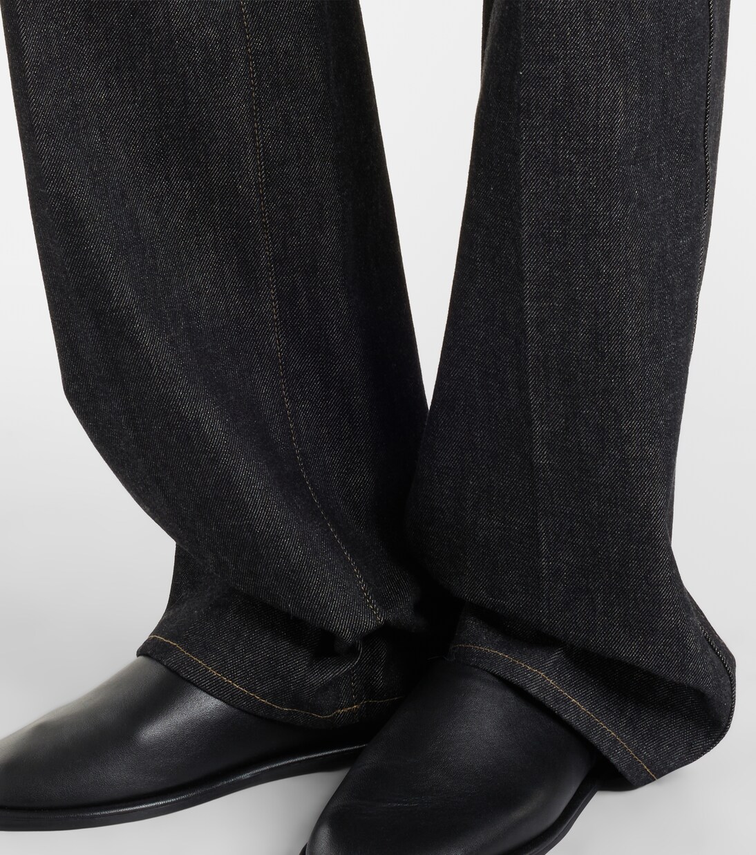 Jeans rectos de tiro alto | Lemaire