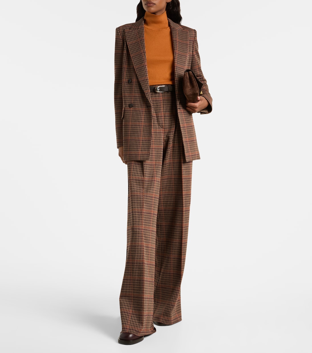 Seggio 울 코튼 저지 와이드 팬츠 | Max Mara