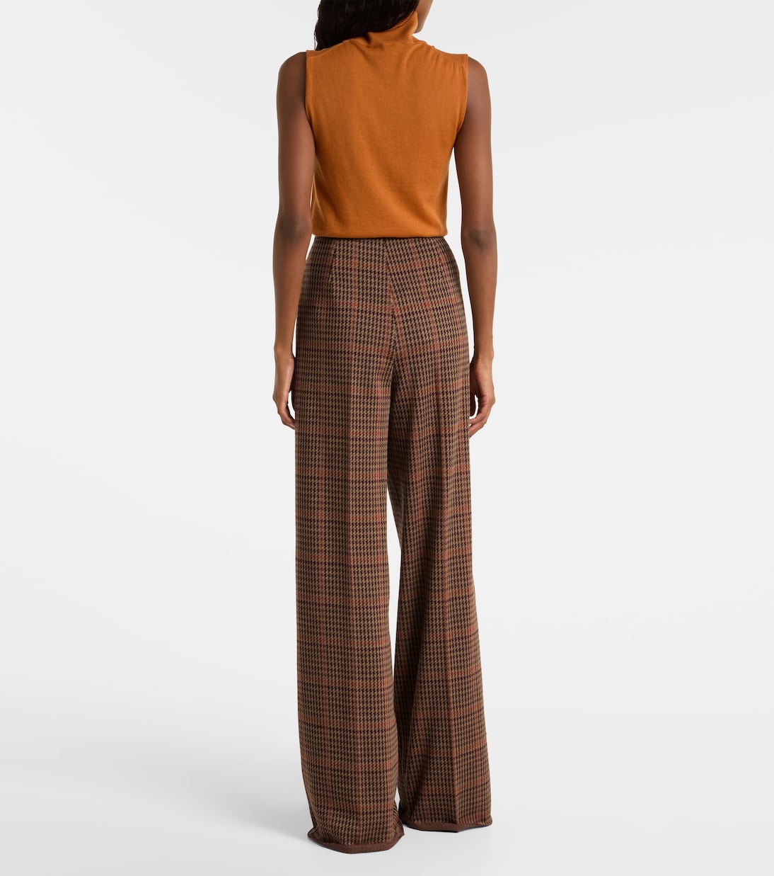 Seggio 울 코튼 저지 와이드 팬츠 | Max Mara