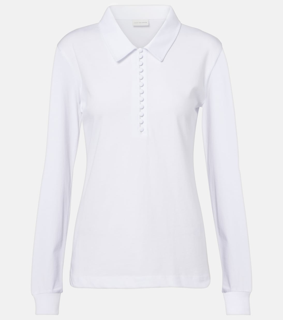 Cotton jersey polo shirt | Dries Van Noten