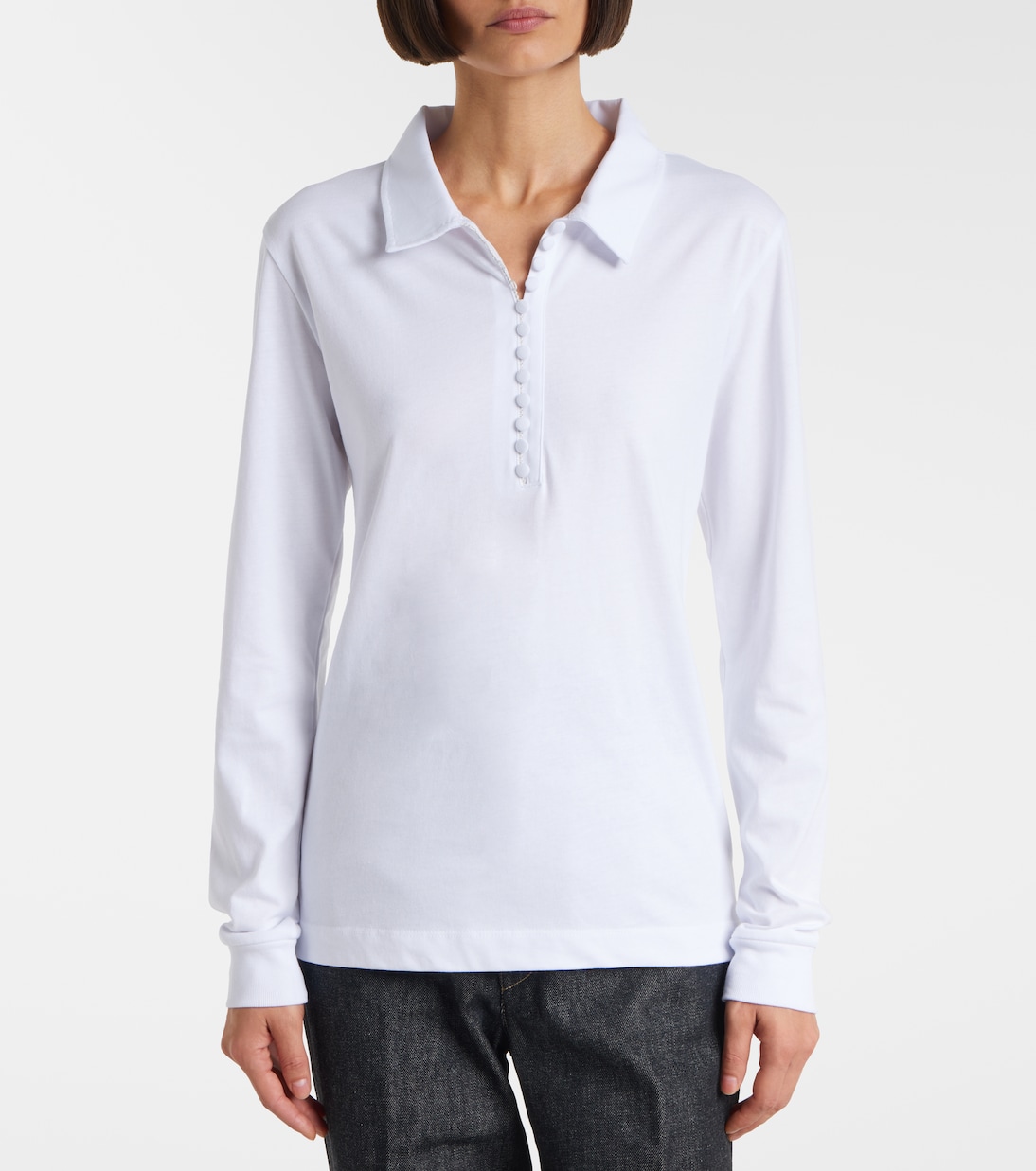 Cotton jersey polo shirt | Dries Van Noten