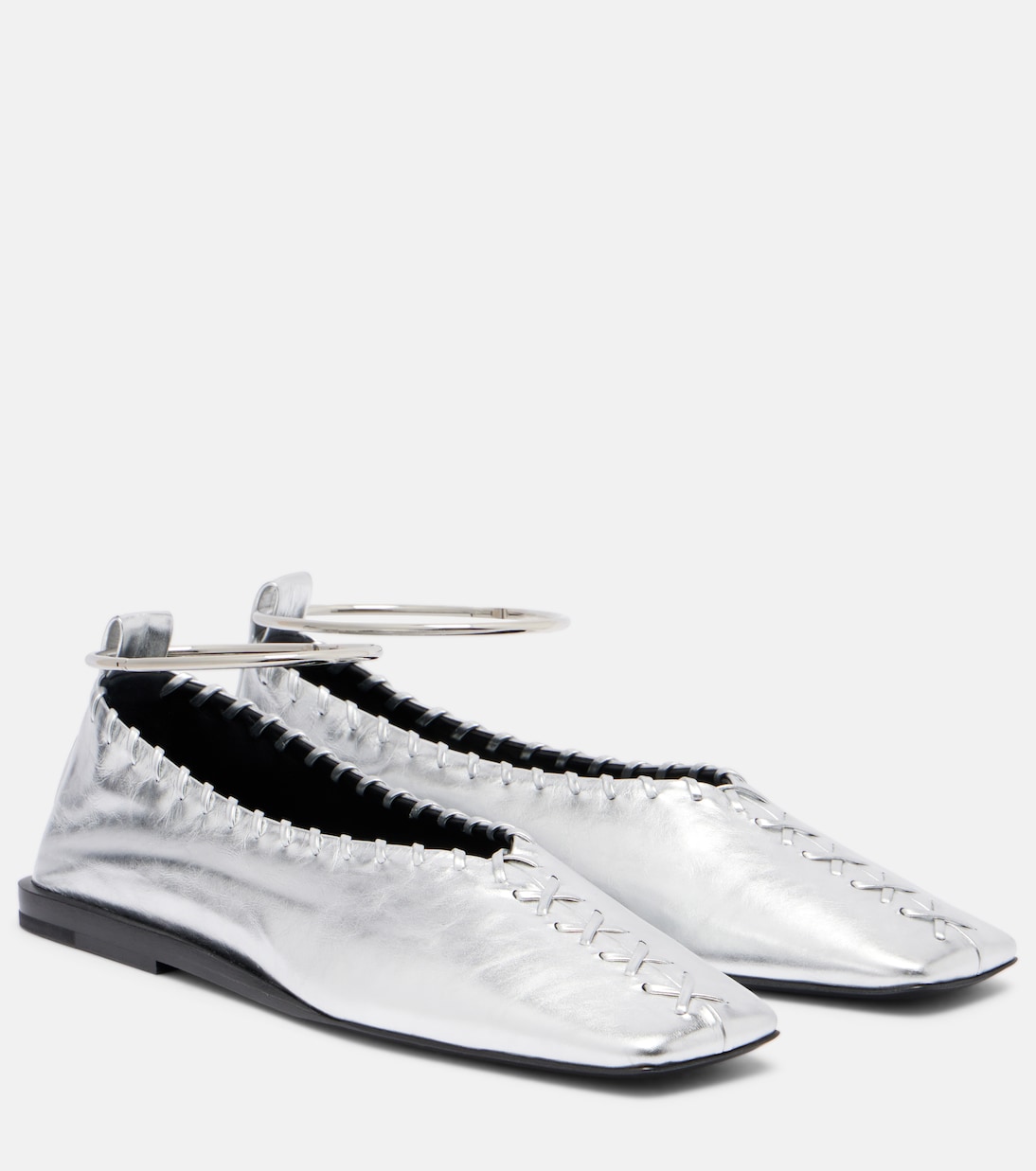 Leather ballet flats | Jil Sander